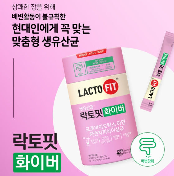 CHONGKUNDANG LACTO FIT Probiotics Fiber 30 Sticks from Korea