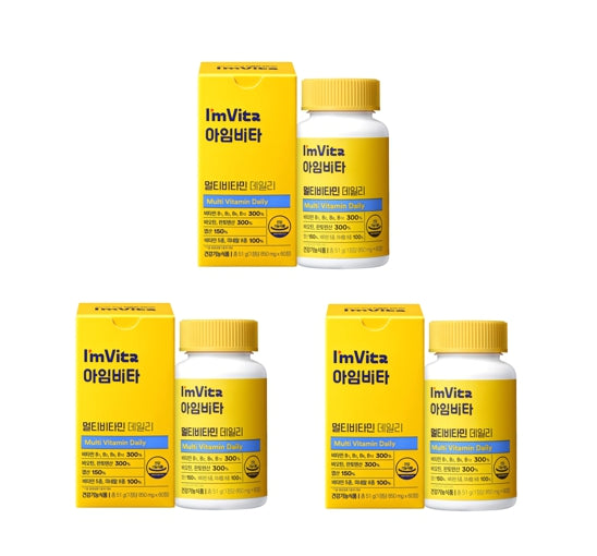 3 x CHONGKUNDANG Healthcare I'm Vita Multi Vitamin Daily 60 Tablets from Korea