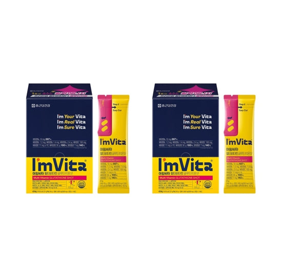 2 x CHONGKUNDANG Healthcare I'm Vita Multi Vitamin Glutathione SHOT 14 Sticks from Korea