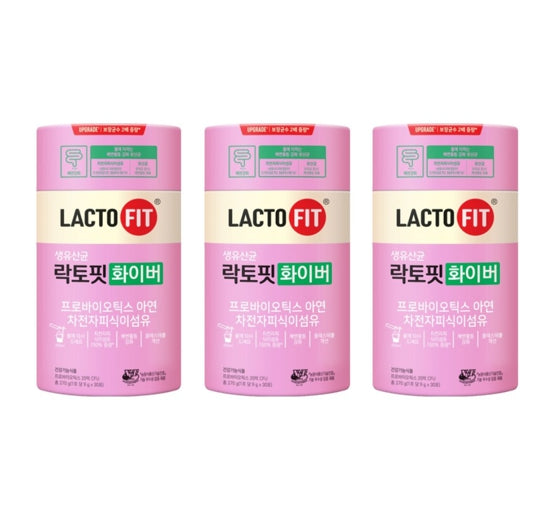 3 x CHONGKUNDANG LACTO FIT Probiotics Fiber 30 Sticks from Korea