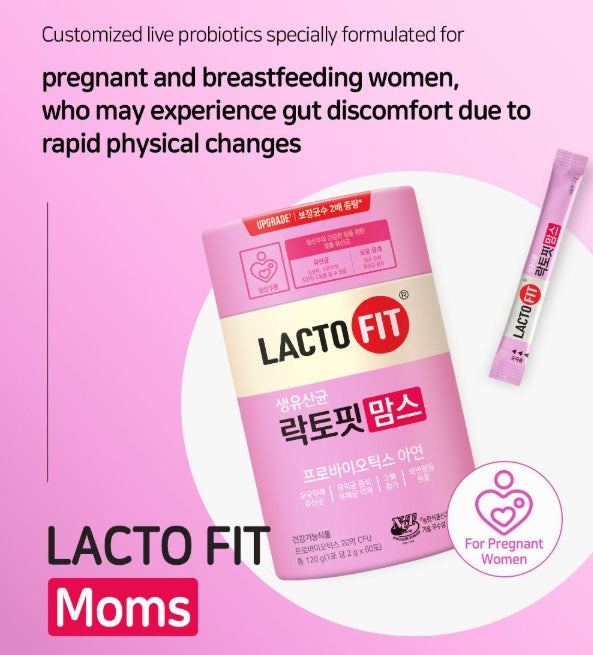 CHONGKUNDANG LACTO FIT Probiotics Moms 60 Sticks from Korea