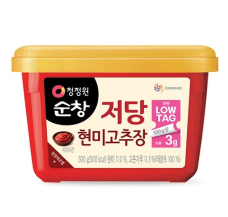 Chungjungwon Sunchang Low Sugar Brown Rice Gochujang 500g from Korea