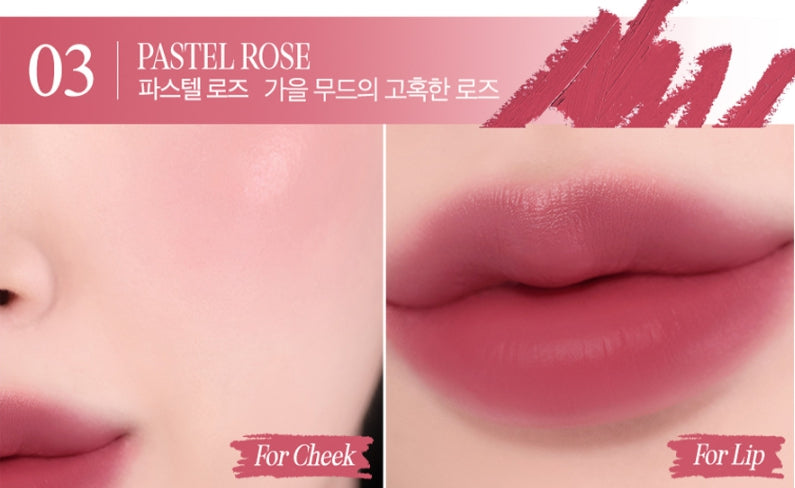 2 x CLIO Butter Balm Crayon 3.9g, Creamy Matte 10 Colour Options from Korea