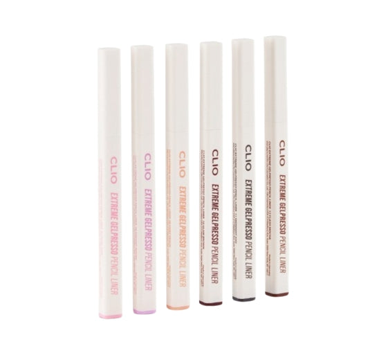 2 x CLIO Extreme Gelpresso Liner Pencil 0.35g (6 צבעים) מ-Korea_MU