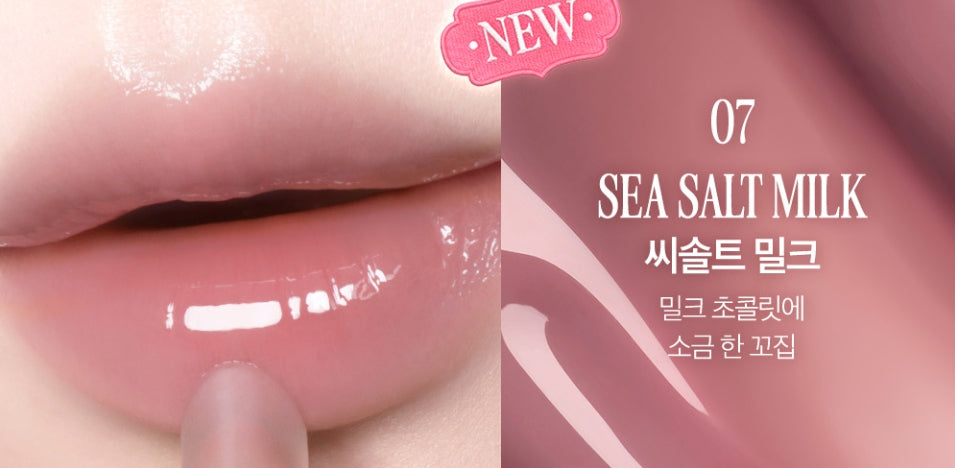 CLIO Glaze Lip Serum 8g, 8 Colour Options from Korea