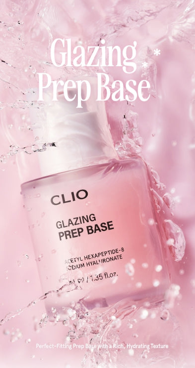 2 x CLIO Glazing Prep Base 40ml from Korea