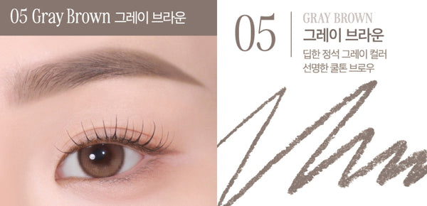 2 x CLIO Kill Brow Auto Hard Brow Pencil 0.31g (9 Colours)  from Korea