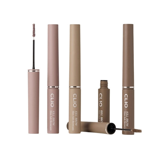 CLIO Kill Brow Slim Ash Browcara 3g, 2 Colour Options from Korea