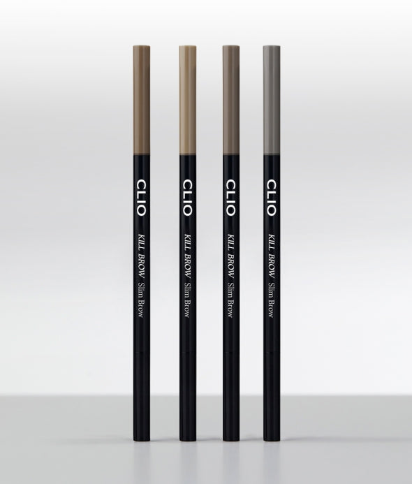 2 x CLIO Kill Brow Slim Brow 0.024g, #04 Cool Gray from Korea