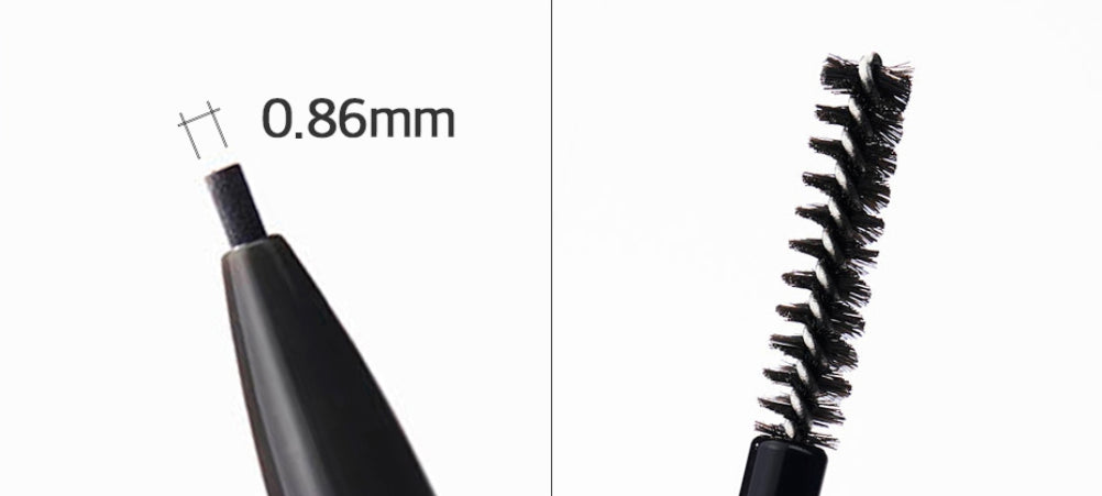 2 x CLIO Kill Brow Slim Brow 0.024g, #04 Cool Gray from Korea