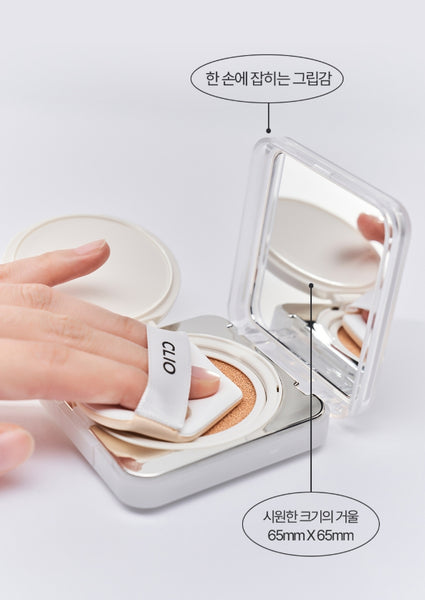 2 x CLIO Kill Cover Founwear Cushion The Original (Main 15g + Refill 15g) 5 Colours from Korea