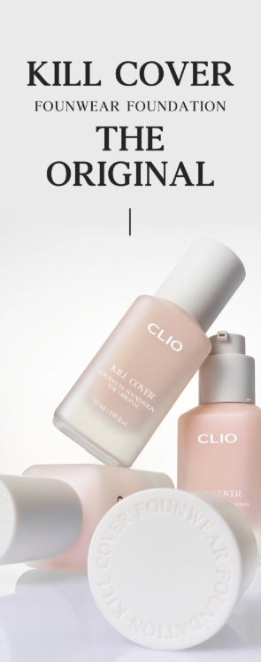 CLIO Kill Cover Founwear כרית הכל חדש 15g x 2ea 6 צבעים מ-Korea_MU