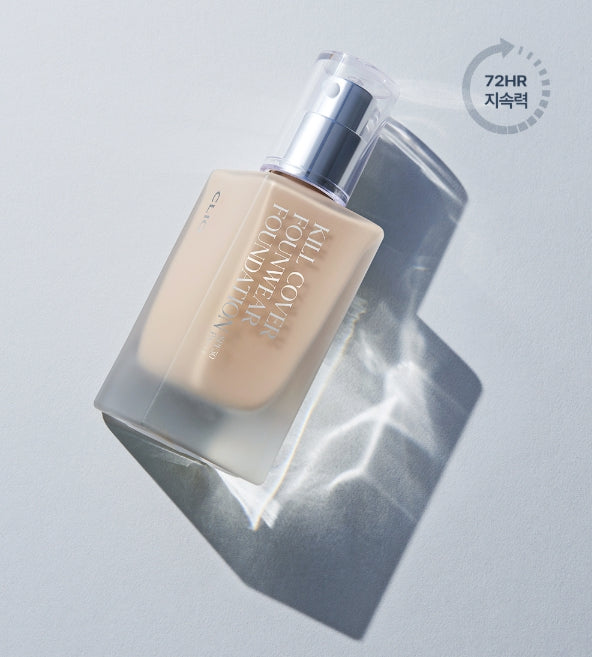 CLIO Kill Cover Founwear Foundation 38g SPF 30 PA+++, 2 Colours from Korea