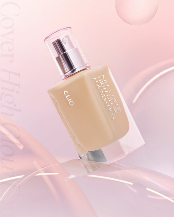 2 x CLIO Kill Cover High Glow Foundation 38g, 2 Colours from Korea