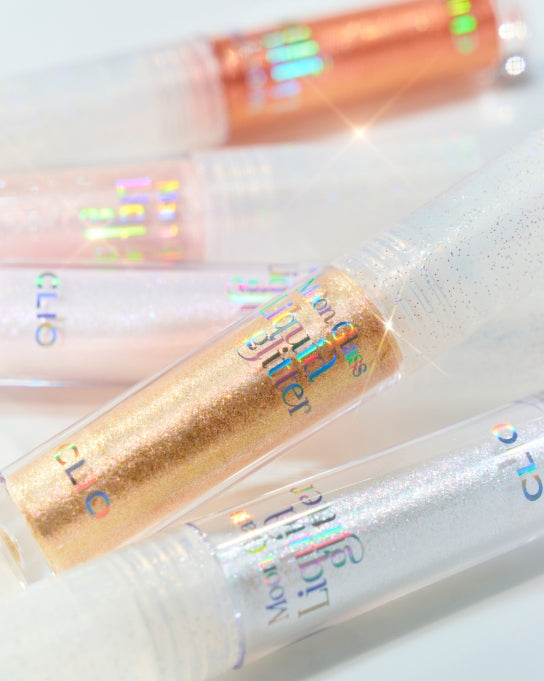 2 x CLIO Moon Glass Liquid Glitter 1g, 2 Colour Options from Korea