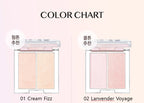 CLIO Prism Highlighter Duo, 2 Colour Options from Korea