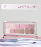 CLIO Pro Eye Palette Air, 12-Colour Eyeshadow Palette, 7 Options from Korea