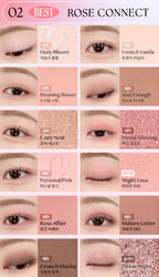 CLIO Pro Eye Palette Air, 12-Colour Eyeshadow Palette, 7 Options from Korea