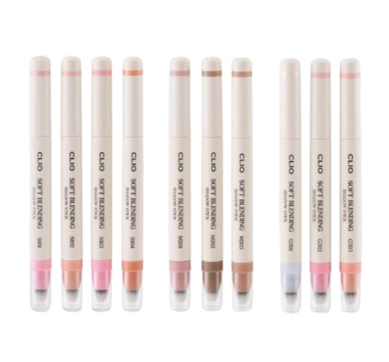 CLIO Soft Blending Shadow Stick 1.4g (Soft Matte 5 Colour Options) from Korea
