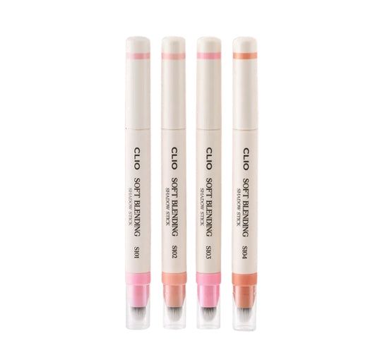 CLIO Soft Blending Shadow Stick 1.4g (Soft Shimmer 4 Colour Options) from Korea