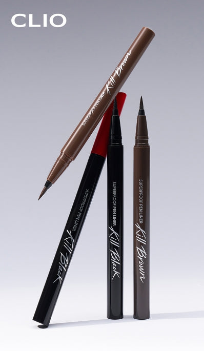2 x CLIO Superproof Pen Liner (4 צבעים) מבית Korea_MU