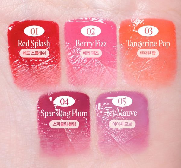 2 x CLIO Water Soda Tint 3g, 5 Colour Options from Korea