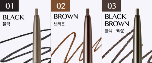 2 x CLIO Sharp So Simple Waterproof Pencil Liner (9 Colours) from Korea