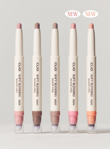 2 x CLIO Soft Blending Shadow Stick 1.4g (Soft Matte 5 Colour Options) from Korea