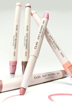 CLIO Soft Blending Shadow Stick 1.4g (Soft Matte 5 Colour Options) from Korea