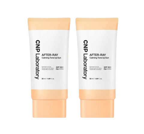 2 x CNP Laboratory AFTER-RAY Calming Tone Up Sun 50ml SPF50+ PA++++ from Korea by CNP Laboratory