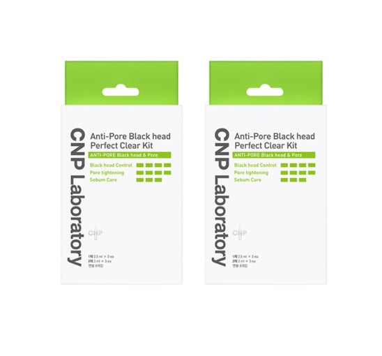 2 x CNP Laboratory Anti Pore Black Head Perfect Clear Kit (3 ea) from Korea by CNP Laboratory