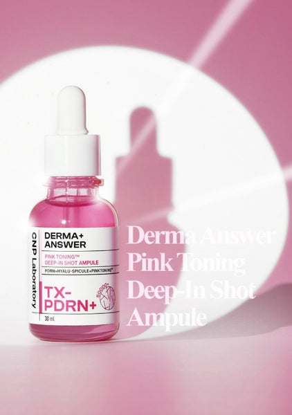 CNP Laboratory Derma+ Answer Pink Toning Deep-In Shot Ampule 30ml from Korea by CNP Laboratory