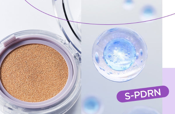 CNP Laboratory PDRN Ampule In Tension Fit Cushion Set (Main + Refill) #23 Natural Beige SPF50 PA+++ from Korea by CNP Laboratory