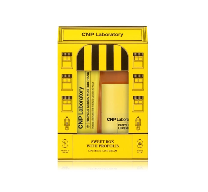 CNP Laboratory Propolis Lipcerin & Hand Cream Due Set (2 Items) from Korea by CNP Laboratory