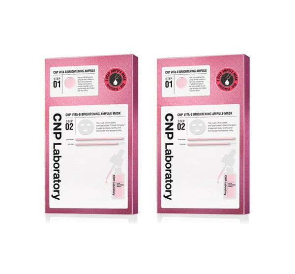 2 x CNP Laboratory Vita-B Brightening Ampule Mask (5 Sheets) from Korea by CNP Laboratory