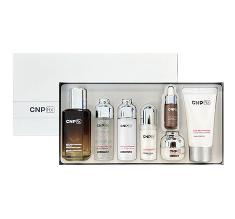CNP RX Skin Rejuvenating Propolis Miracle Ampoule March 2024 Set(7 Items) + Samples(100pcs) from Korea