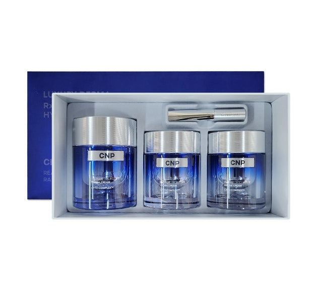 CNP Rx Blue Microlift Hydra Cream July 2025 Set (3 Items) + Samples(120ea) from Korea by CNP Rx