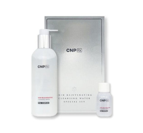 CNP Rx Skin Rejuvenating Cleansing Water April 2024 Set (2 Items) from Korea