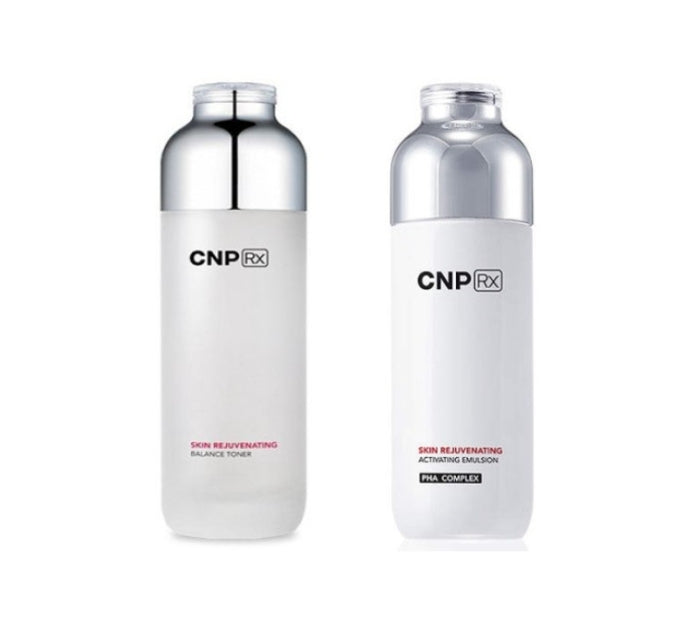 CNP Rx Skin Rejuvenating Toner + Emulsion Single Set (2 Items) from Korea by CNP Rx
