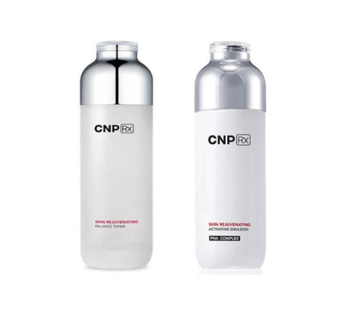 CNP Rx Skin Rejuvenating Toner + Emulsion Single Set (2 Items) from Korea