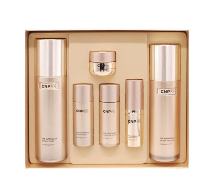 CNP Rx The Supremacy Re-New Toner & Emulsion Special Set (6 Items + 60 Samples) May 2025 from Korea by CNP Rx