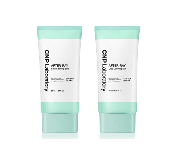 2 x CNP Laboratory After-Ray Cica Calming Sun 50ml SPF50+ PA+++ from Korea by CNP Laboratory