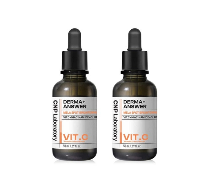 2 x CNP Laboratory Derma+ Answer Mela Spot Brightening Ampule 50ml from Korea by CNP Laboratory
