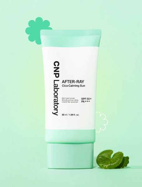 CNP Laboratory AFTER-RAY Cica Calming Sun 50ml SPF50+ PA+++ from Korea by CNP Laboratory
