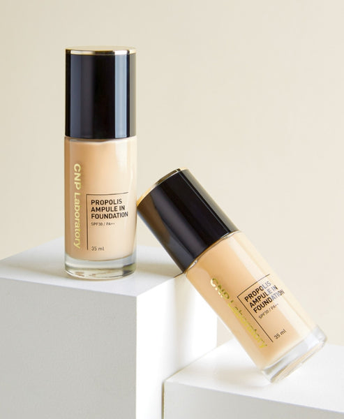 CNP Laboratory Propolis Ampule In Foundation 35ml #21 Light Beige SFP 35 PA++ from Korea by CNP Laboratory