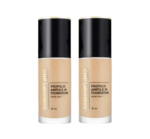 2 x CNP Laboratory Propolis Ampule In Foundation 35ml #23 Natural Beige SFP 35 PA++ from Korea by CNP Laboratory