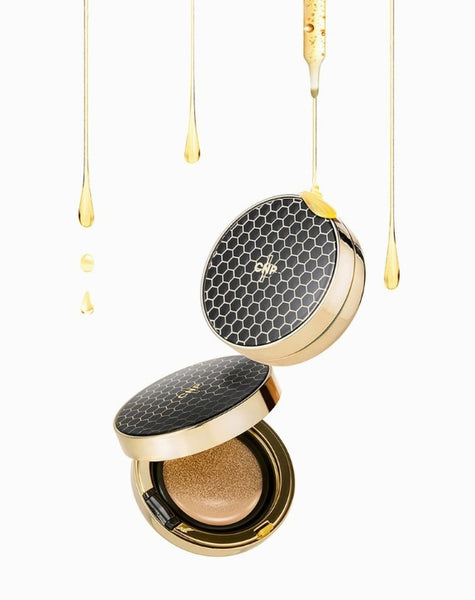 CNP Laboratory Propolis Ampule in Cushion #21 Light Beige (Main+Refill) SPF50+ PA+++ from Korea by CNP Laboratory