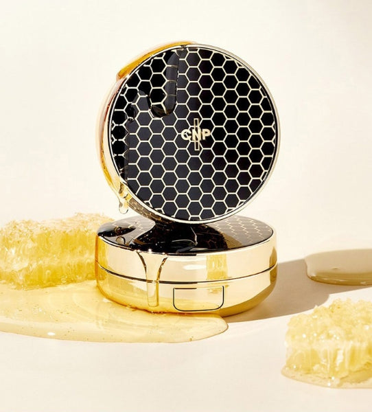 CNP Laboratory Propolis Ampule in Cushion #21 Light Beige (Main+Refill) SPF50+ PA+++ from Korea by CNP Laboratory
