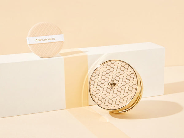 CNP Laboratory Propolis Ampule in Matte Cushion Set (Main + Refill) #23 Natural Beige SPF35 PA++ from Korea by CNP Laboratory
