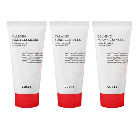 3 x COSRX AC Collection Calming Foam Cleanser 150ml from Korea